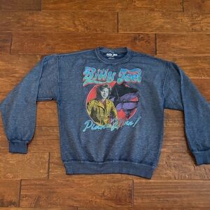 Billy Joel piano man Blue Sweat shirt